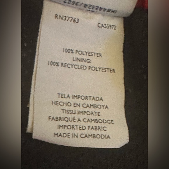 Nike Men’s Board Shorts XXL Black Red Swim Trunks Recycled Polyester - Picture 4 of 5